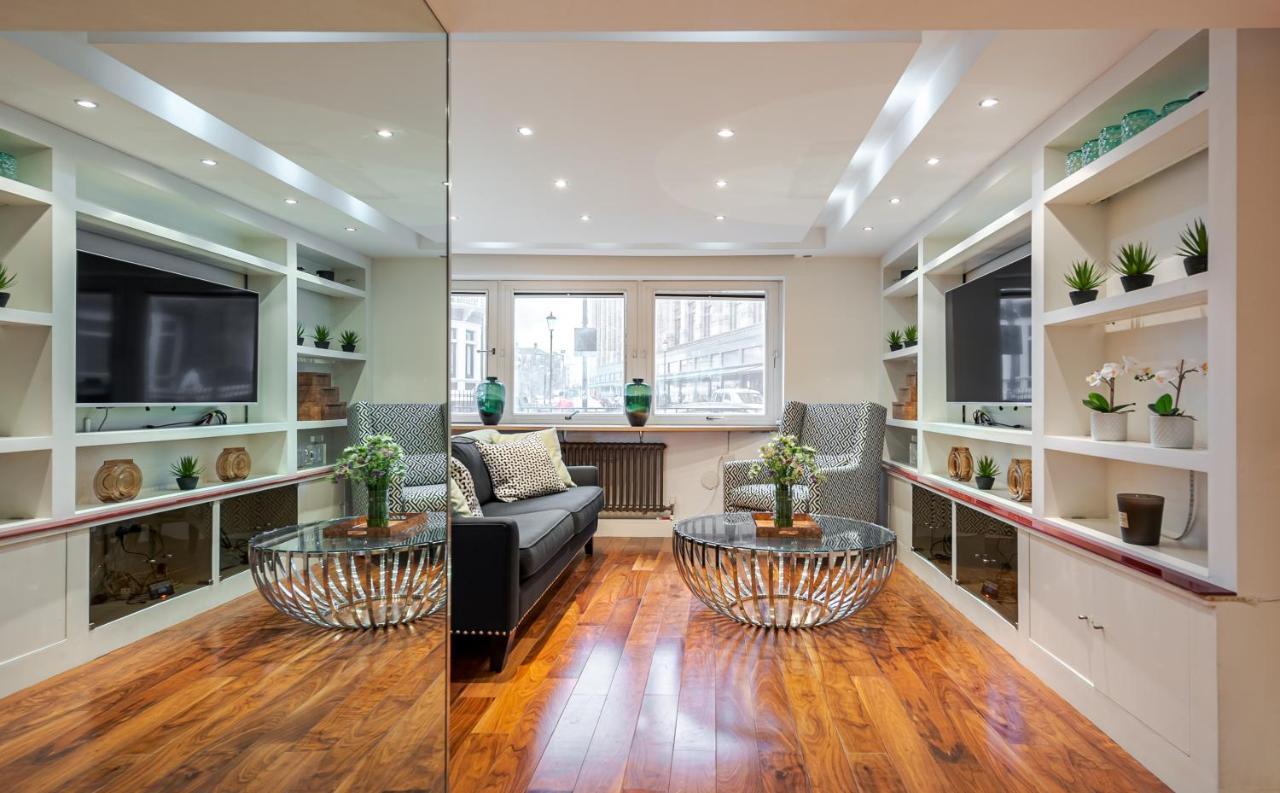 Elegant Ground Floor Apartment With Ac In Knightsbridge Steps Away From Harrods Londres Exterior foto